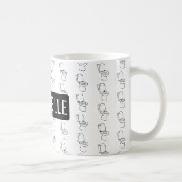 Personalisierte Toilette Kaffeetasse
