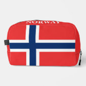 Personalisierte Toilettenartikel der norwegischen Waschbeutel (Vorderseite)