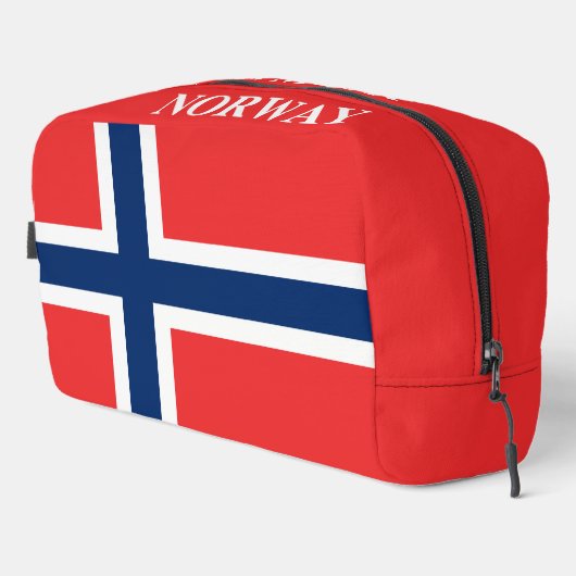 Personalisierte Toilettenartikel der norwegischen Waschbeutel (Rechte Ecke)