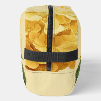 Personalisierte Toilettenbeutel - Gelbes Hydrangea Waschbeutel