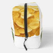 Personalisierte Toilettenbeutel - Gelbes Hydrangea Waschbeutel (Rechts)
