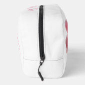 Personalisierte Toilettenbeutel - Pink Peony Waschbeutel (Rechts)