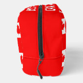 Personalisierte Toilettentasche unter der kanadisc Waschbeutel (Rechts)