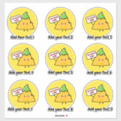 Personalisierte Top Job Fun Lehrer Belohnung Stick Aufkleber (Blatt)