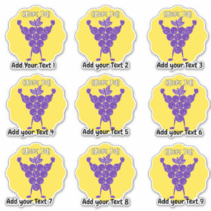 Personalisierte Top Job Fun Lehrer Belohnung Stick Aufkleber