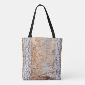 Personalisierte Tote Bag Country Stall Lace Trim Tasche (Rückseite)
