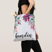 Personalisierte Tote Beutel Tropische Blume auf We Tasche (Von Nahem)