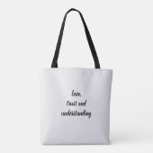 Personalisierte Tote Tasche (Rückseite)
