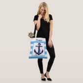 Personalisierte Tote Tasche - zum Strand! (Am Model)
