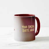 Personalisierte Touch der Trippy-Vision Tasse (VorderseiteRechts)