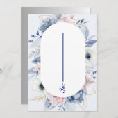 Personalisierte Touchs Einladung (Vorne/Hinten)