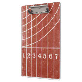 Personalisierte Track Coach-Zwischenablage Klemmbrett (Links)