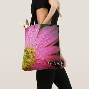 Personalisierte Tragetaschen - Pink Gerbera Daisy Tasche