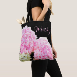 Personalisierte Tragetaschen - Rosa Hydrangea Tasche
