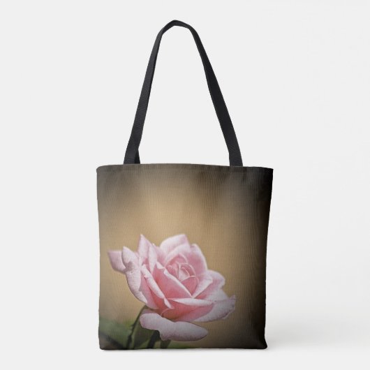 Personalisierte Tragetaschen - Rosa Tasche (Rückseite)