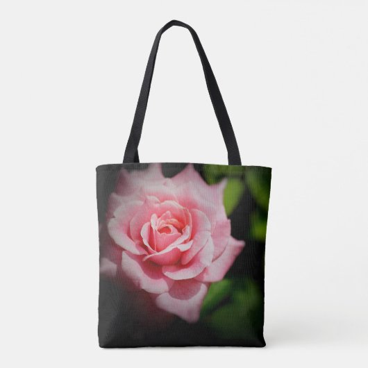 Personalisierte Tragetaschen - Rosa Tasche (Rückseite)