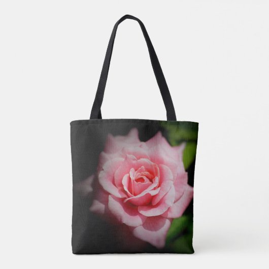Personalisierte Tragetaschen - Rosa Tasche (Rückseite)