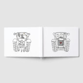 Personalisierte Traktorandenhochzeit Gästebuch (Voll)