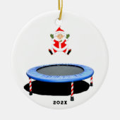 personalisierte Trampolin Keramikornament (Vorne)