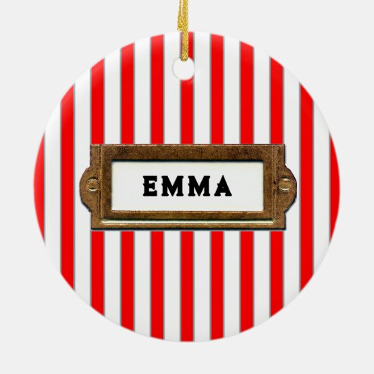 personalisierte Trampolin Keramikornament (Hinten)