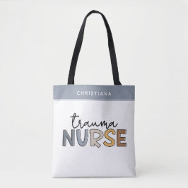 Personalisierte Trauma Nurse Trauma Pflegegeschenk Tasche