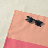 Personalisierte Traumfarben Strandtuch (Beispiel)