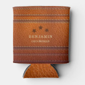 Personalisierte Trauzeuge Geschenk abkühlen Dosenkühler (Vorderseite)