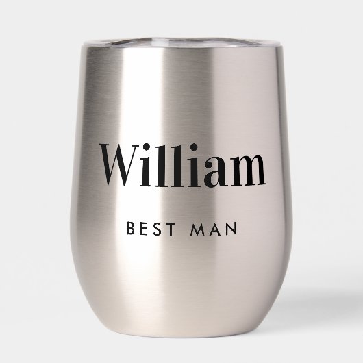 Personalisierte Trauzeuge-Hochzeit (Rückseite)