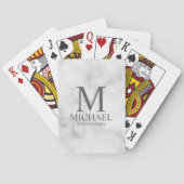 Personalisierte Trauzeuge Kartenspielen Spielkarten (Rückseite)