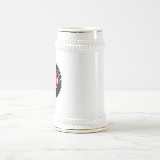 Personalisierte Trauzeugen Bierglas (Mittel)