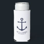PERSONALISIERTE TRAUZEUGEN C SELTERS DOSENKÜHLER<br><div class="desc">Moderne Minimalistische Nautical Navy Blue Anchor Personalisierte Trauzeugen Can Cooler mit marineblau Anker und personalisiertem Trauzeuge mit Titel in marineblau modernen Sans Serif Schriftart Stil auf weißem Hintergrund. Auch perfekt für Trauzeuge,  Brautvater,  Ringträger,  Trauzeugin,  Blume Mädchen,  Brautmutter und mehr.</div>