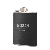 Personalisierte Trauzeugen Flachmann (Links)