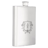 Personalisierte Trauzeugen Geschenk Flachmann (Rechts)