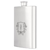 Personalisierte Trauzeugen Geschenk Flachmann (Links)