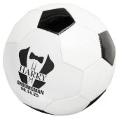 Personalisierte Trauzeugen Geschenke Fußball (Dreiviertel)