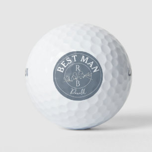 Personalisierte Trauzeugen-Hochzeitsgolfbälle Golfball