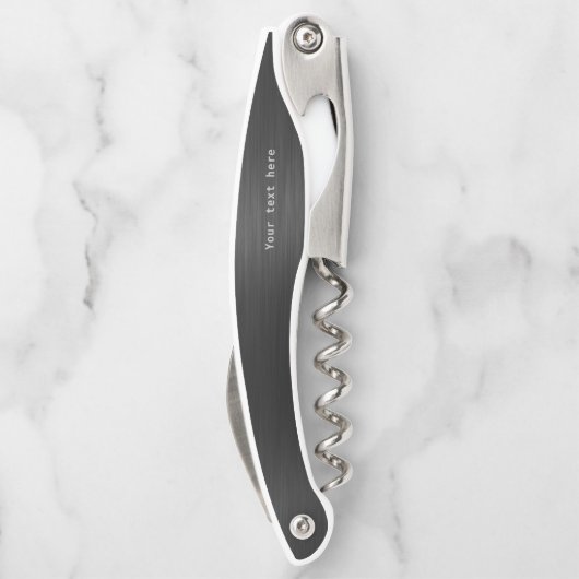 Personalisierte Trauzeugen Kellnermesser (Rückseite)