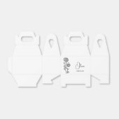 Personalisierte Trauzeugen von Bridesmaid Magnetsc Geschenkschachtel (Ungefaltet)