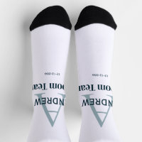 personalisierte Trauzeugen von einfachen Monogramm