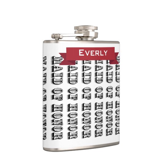 Personalisierte Trauzeugin Bridesmaid Flask Flachmann (Rechts)