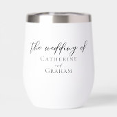 Personalisierte Trauzeugin Chic Junggeselinnen-Abs (Rückseite)