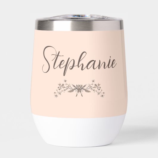 Personalisierte Trauzeugin Elegante Script Hochzei (Vorderseite)