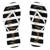 Personalisierte Trauzeugin oder Farbe Badesandalen (Fußbett)