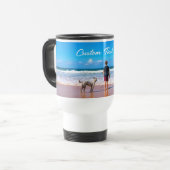 Personalisierte Travel Mug und benutzerdefinierter Reisebecher (Vorderseite Links)