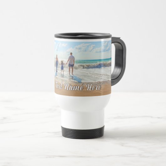Personalisierte Travel Mug und benutzerdefinierter Reisebecher (VorderseiteRechts)