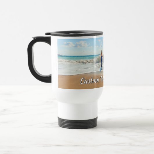Personalisierte Travel Mug und benutzerdefinierter Reisebecher (Links)