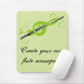 Personalisierte Treble Clef & Flute Mousepad (Mit Mouse)