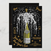 Personalisierte trendige Neujahrsvorstellungen - P Einladung (Vorne/Hinten)