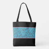 Personalisierte, trendige und elegante Tote Bag Tasche (Rückseite)