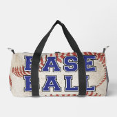 Personalisierte trendy Baseball-Team-Illustration Duffle Bag (Vorderseite)